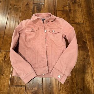 Pink Cotton‎ Jacket Small Pink